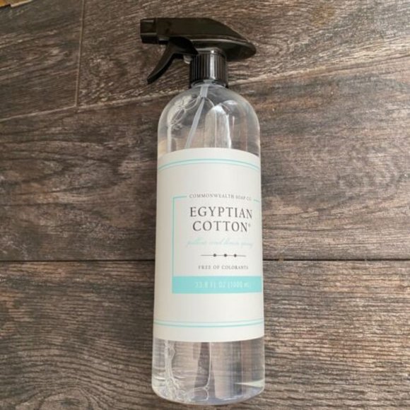 Commonwealth Soap Co.-CST-EGYPTIAN COTTON-Scented Linen Spray Pump-Jumbo 33.8 oz - Picture 1 of 1